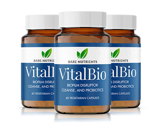 3 Bottles of the VitalBio supplement + 3 Bonus eBooks